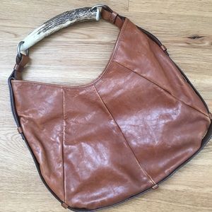 YSL  Mombasa horn handle shoulder bag.